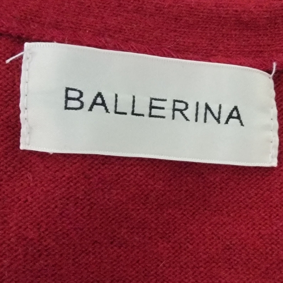 "Ballerina" Wool Sailor Cardigan - Picture 6 of 12